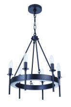 Craftmade 54326-FB - 6 Light Chandelier