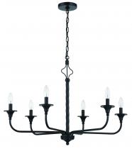 Craftmade 57026-FB - 6 Light Chandelier