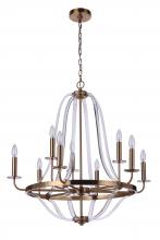 Craftmade 57729-SB - 9 Light Chandelier