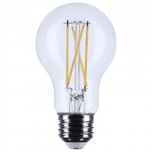 Satco Products Inc. S12468 - 5 Watt A19 LED; Medium Base; Clear; 3500K CCT; 120 Volt
