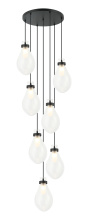 Matteo Lighting C31907MB - Seranna Matte Black Pendant