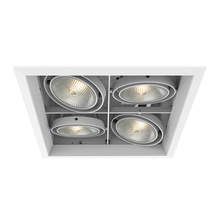 Eurofase TE134B-22 - MULT,PAR30,TRM,4LT,SQ,WHT/WHT