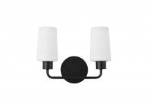 Revolution Lighting GR-BL2BKWHG - 2 Light Vanity