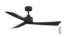 Revolution Lighting WALT-52BKBK - Walton 52" Indoor/Outdoor Ceiling Fan