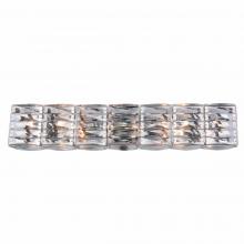 Elegant 2117W33C/RC - Cuvette 8 light Chrome Vanity Wall Sconce Clear Royal Cut Crystal