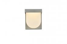 Elegant LDOD4009S - Raine Integrated LED wall sconce in silver