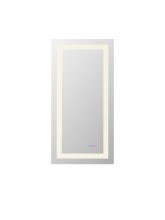 Elegant MRE82040 - Riven 40x20 LED Mirror, Adjustable Color 3000K/4200K/6400K