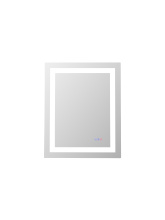 Elegant MRE82430 - Riven 30x24 LED Mirror, Adjustable Color 3000K/4200K/6400K