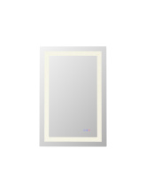 Elegant MRE82436 - Riven 36x24 LED Mirror, Adjustable Color 3000K/4200K/6400K