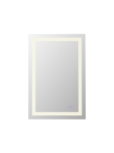 Elegant MRE82740 - Riven 40x27 LED Mirror, Adjustable Color 3000K/4200K/6400K