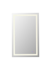 Elegant MRE83048 - Riven 48x30 LED Mirror, Adjustable Color 3000K/4200K/6400K