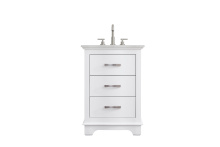 Elegant VF10224WH - Knox 24 inch Single Bathroom Vanity in White