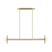 Visual Comfort & Co. Studio Collection KC1012BBS - Nodes Medium Linear Chandelier