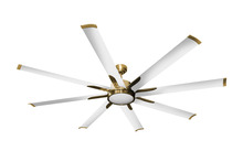 HOMEnhancements 21573 - Barecelona 8-Blade 84" CG Fan White Blades